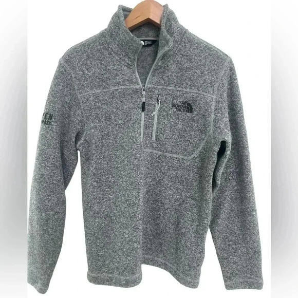 The North Face Gray 1/4 Zip Pullover Size Small - Picture 6 of 9